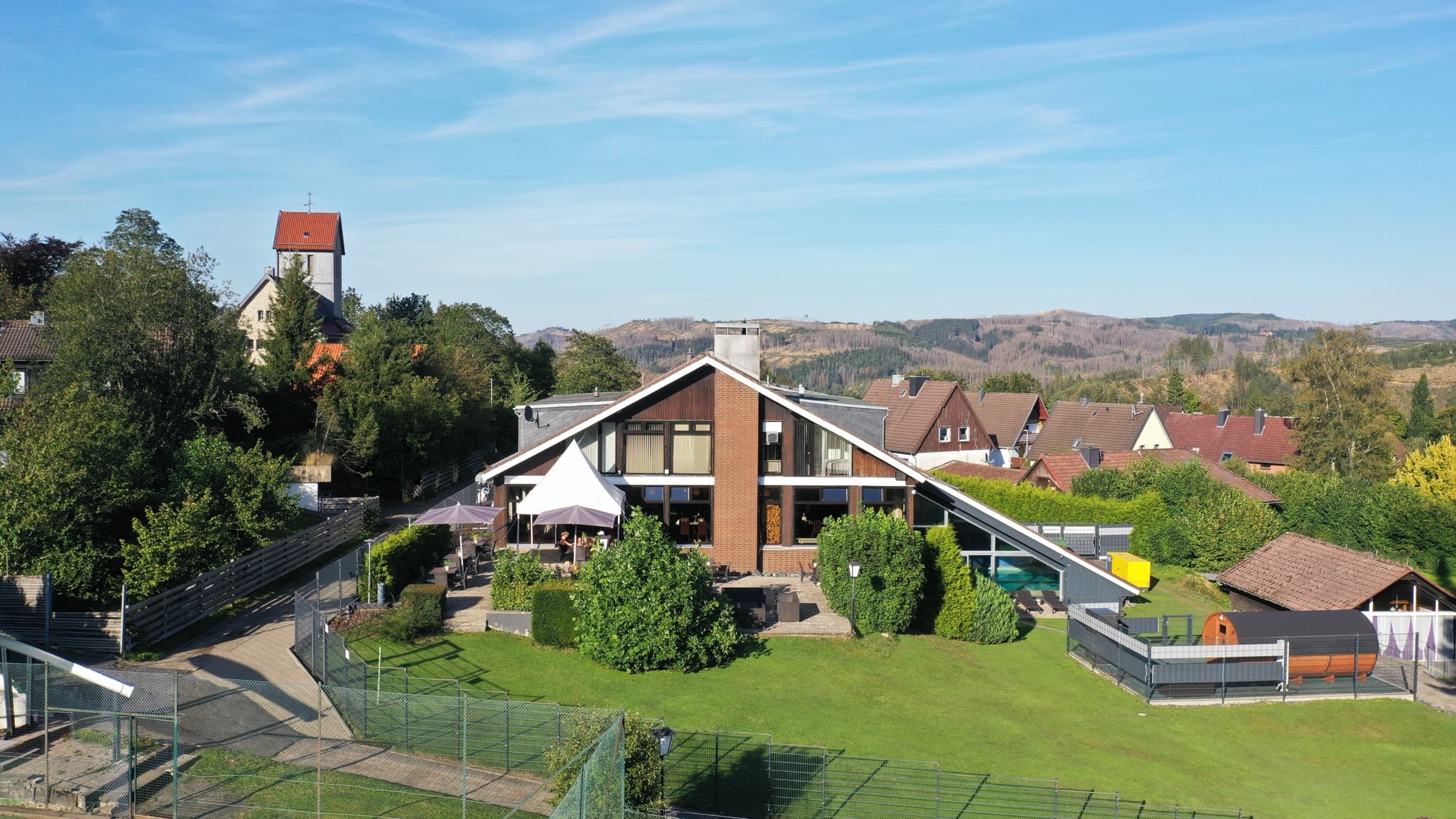 Der Okersee im Oberharz unweit des Vitalhotels Schulenberg