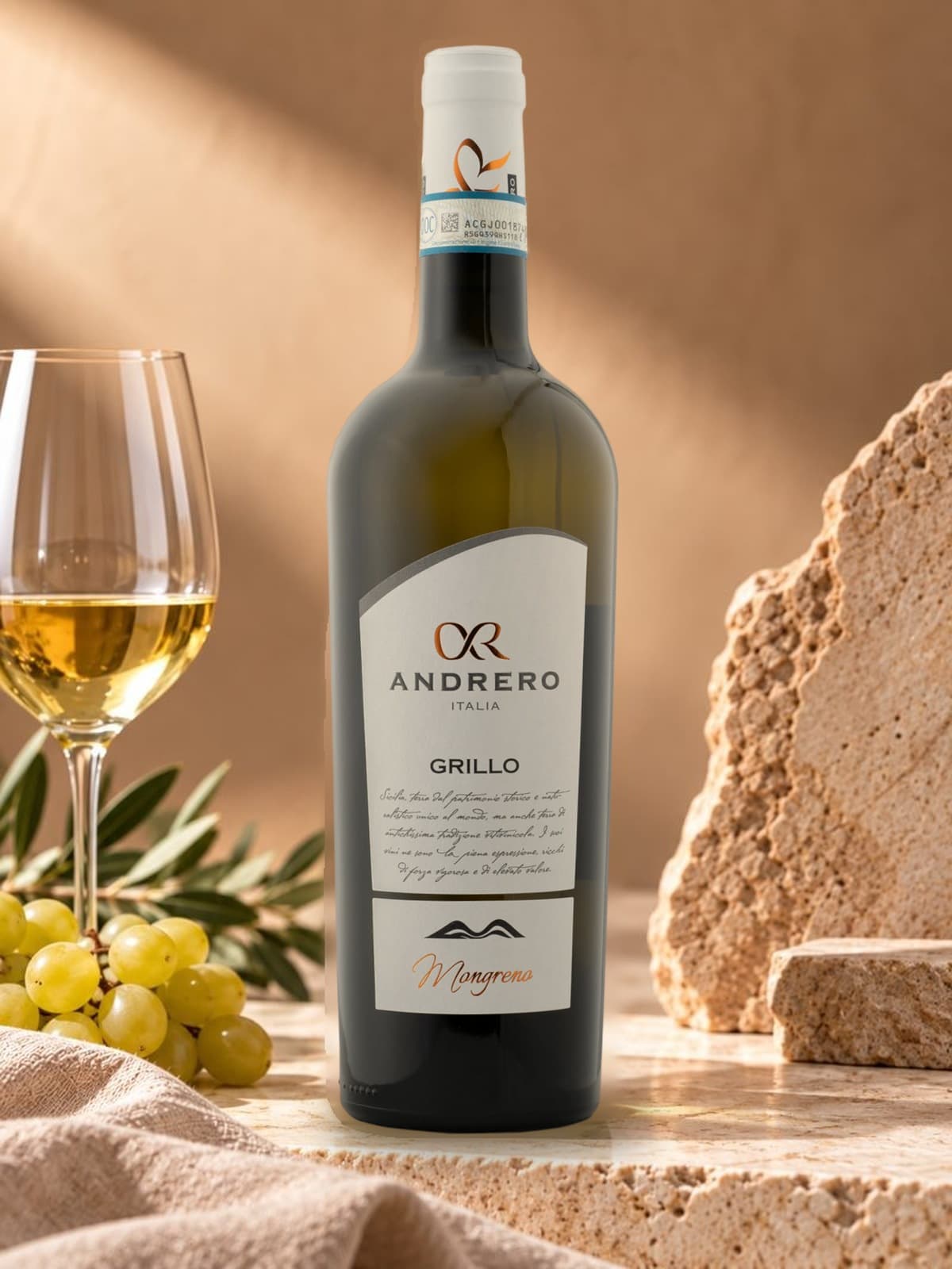Flasche Andrero „Mongreno“ Grillo